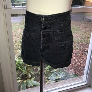 high waisted shorts